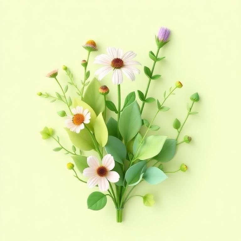 Centella, arnica, alga e hera